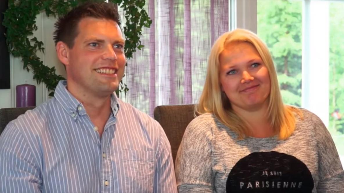 Morten og Line Fjellstad er veldig fornøyde med valget av Aurora
