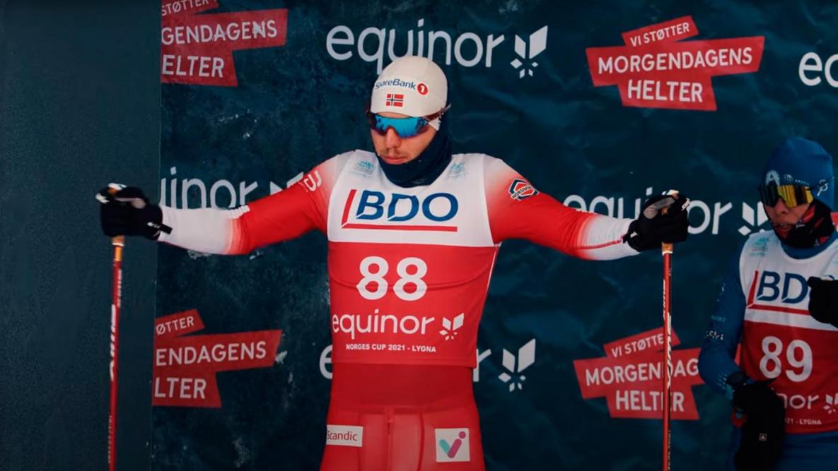 Thomas Karbøl Oxaal står på startstreken i Norges Cup og er klar til å gå sitt løp