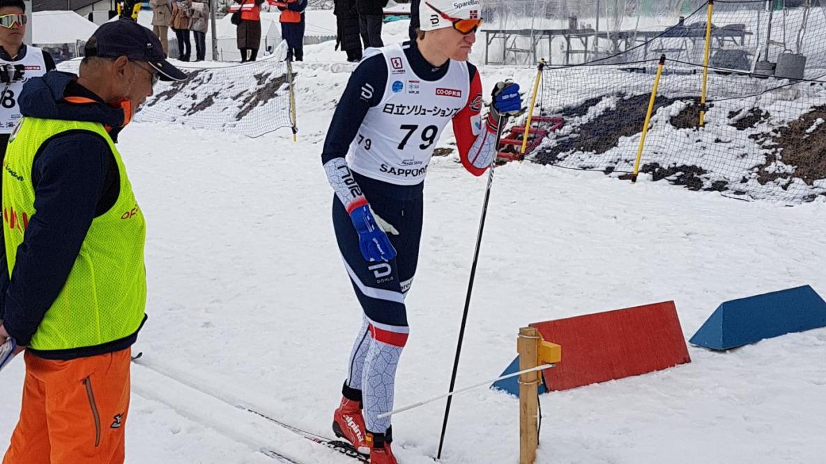 Håkon Grønsveen Olsrud på startstreken