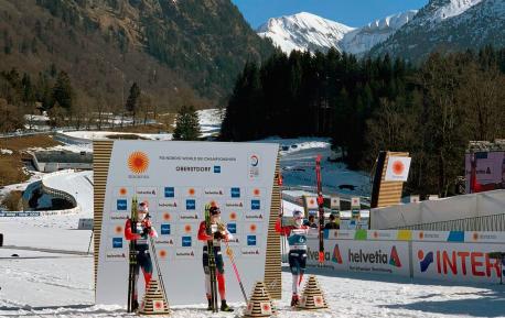 Tre norske utøvere på pallen etter sprint i VM i langrenn i Oberstdorf
